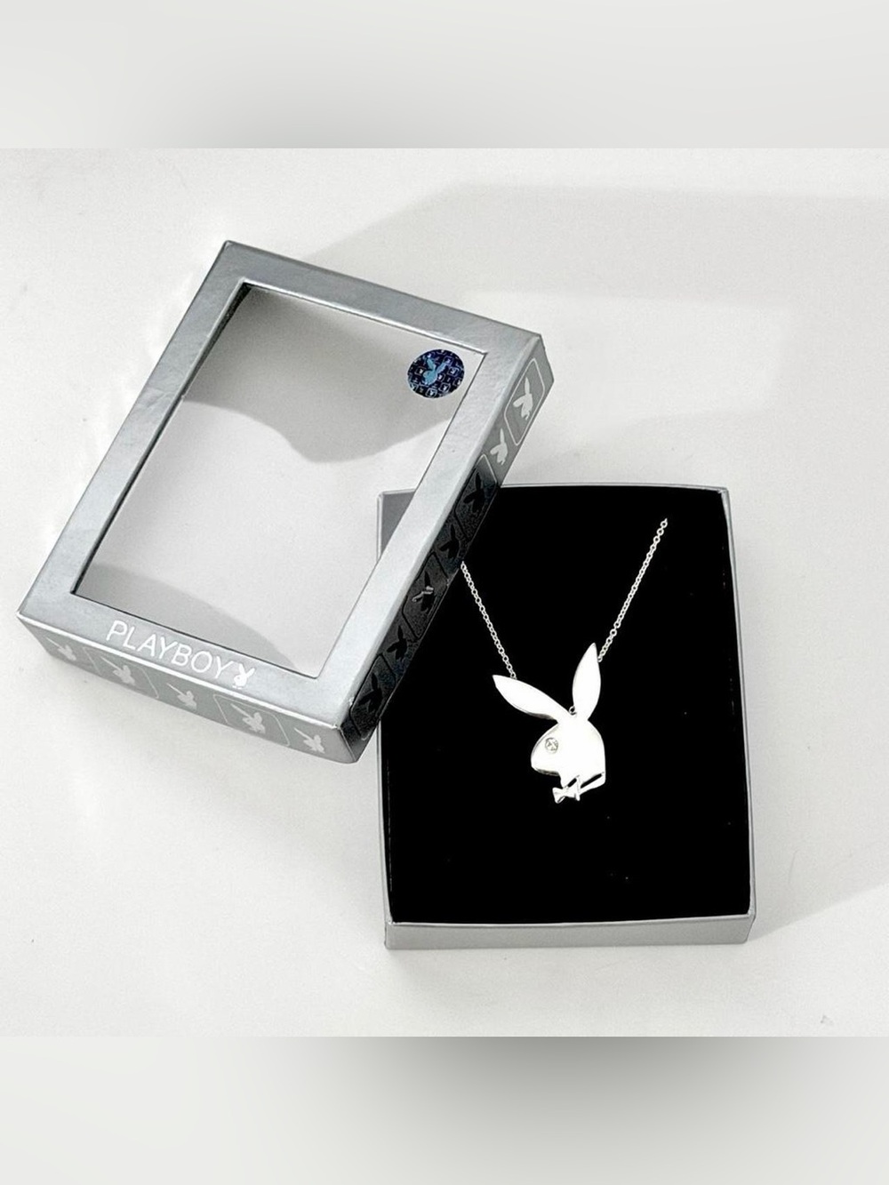 Playboy Y2K bunny necklace